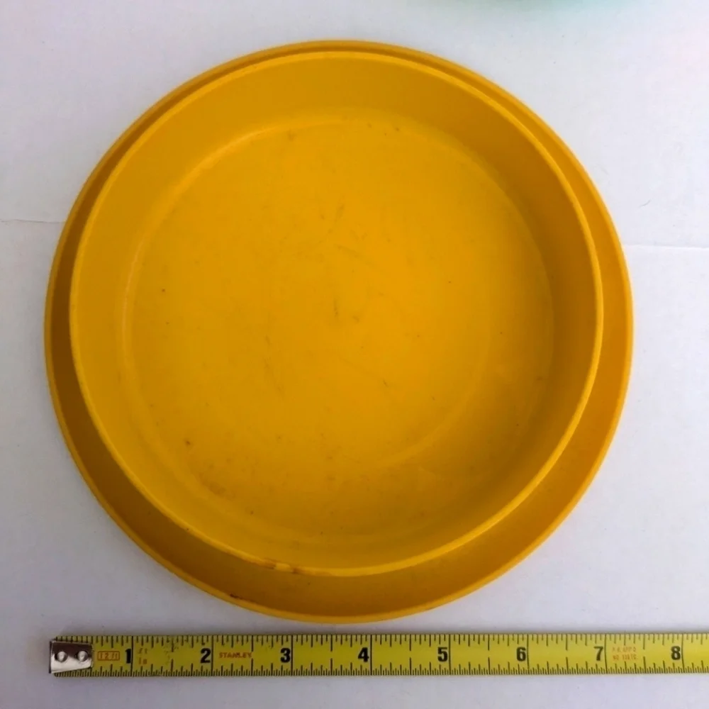 Vintage -5 Tupperware Lids Only Replacement Pieces/Parts.